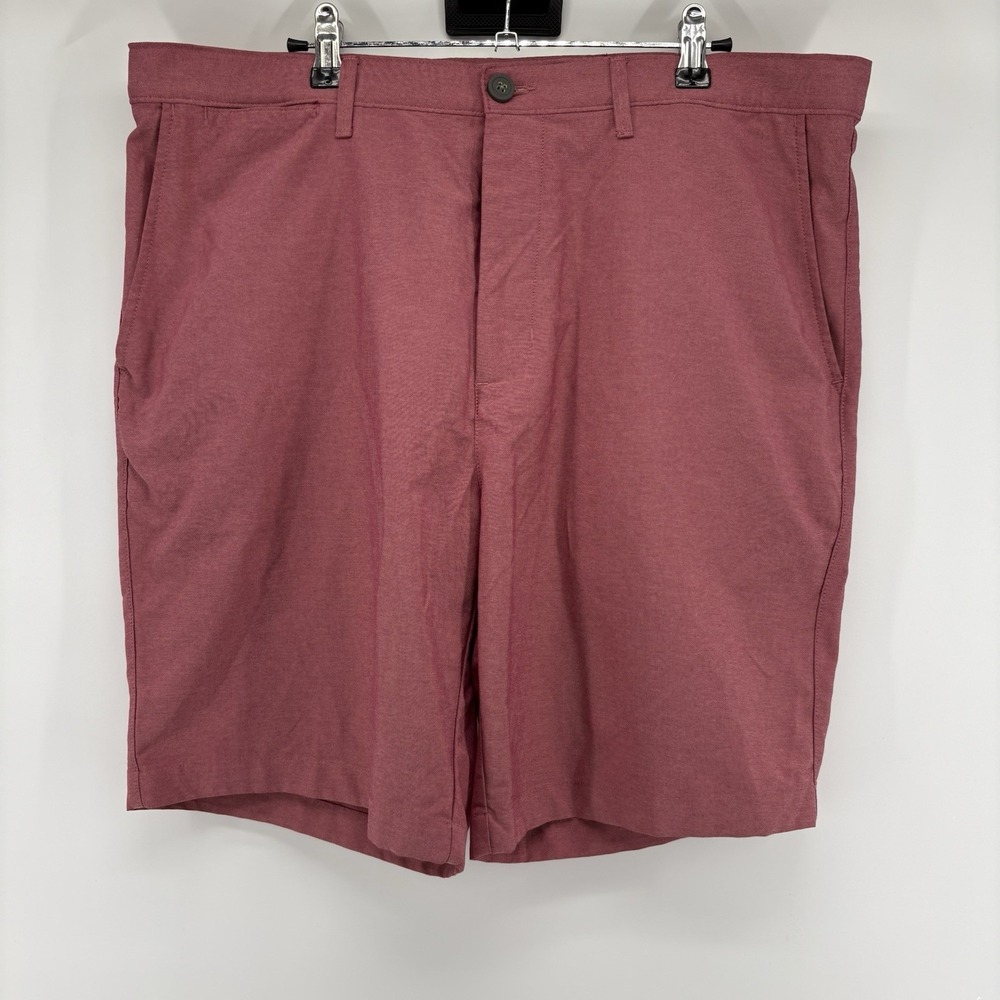 Vintage Caribbean Performance Men's Pink Flat Front Shorts Size 34